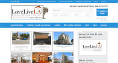 Desktop Screenshot of lovelivela.com