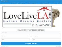 Tablet Screenshot of lovelivela.com